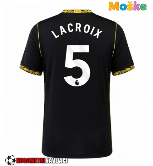 Moške Nogometnih dresov Chelsea Maxence Lacroix #5 Gostujoči 2026-27 Kratki rokavi Moške Nogometnih dresov Chelsea Maxence Lacroix #5 Gostujoči 2026-27 Kratki rokavi